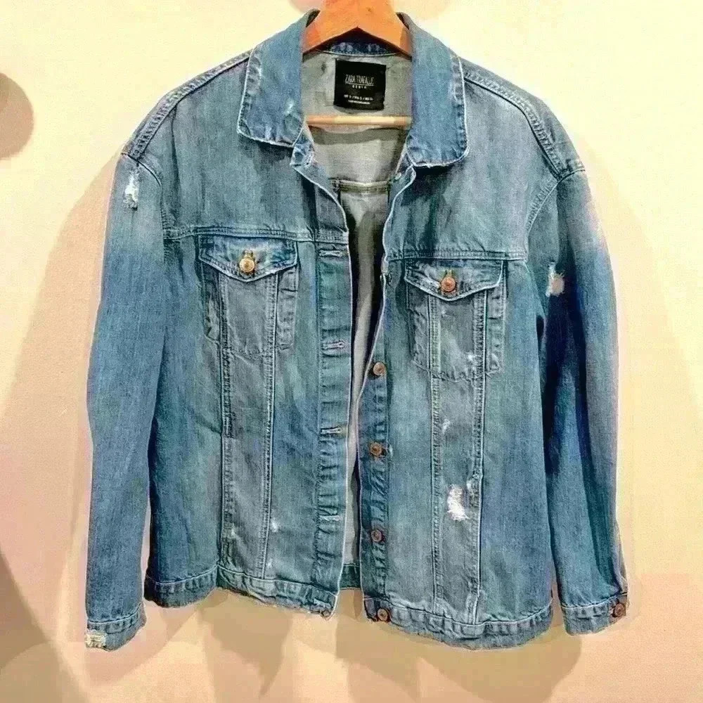 Zara Blue Jean Jacket